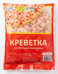 Креветка 100-200 Коктейльная Т.Бухта 500гр/20шт; 09.10.25