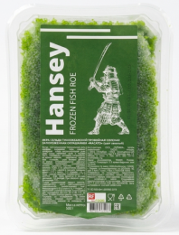 Икра Масаго Зеленая уп/500гр Hansey 1/12шт; 09.10.25