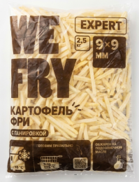 Картофель Фри в панировке 9*9мм Fry Me 2,5кг/5шт; 01.12.25